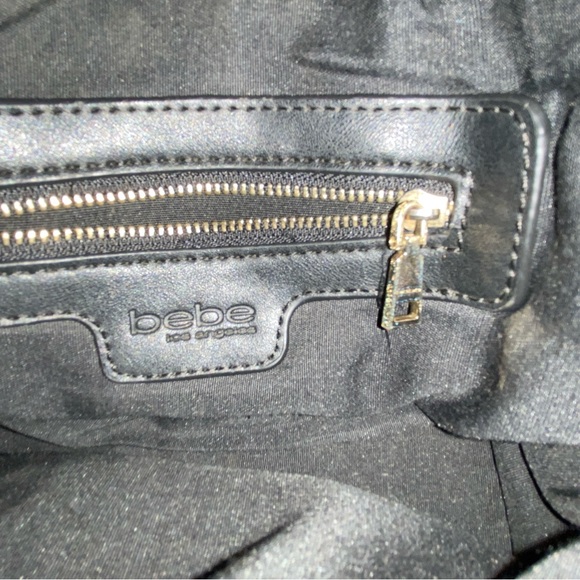 BEBE black mini crossbody - Picture 4 of 8